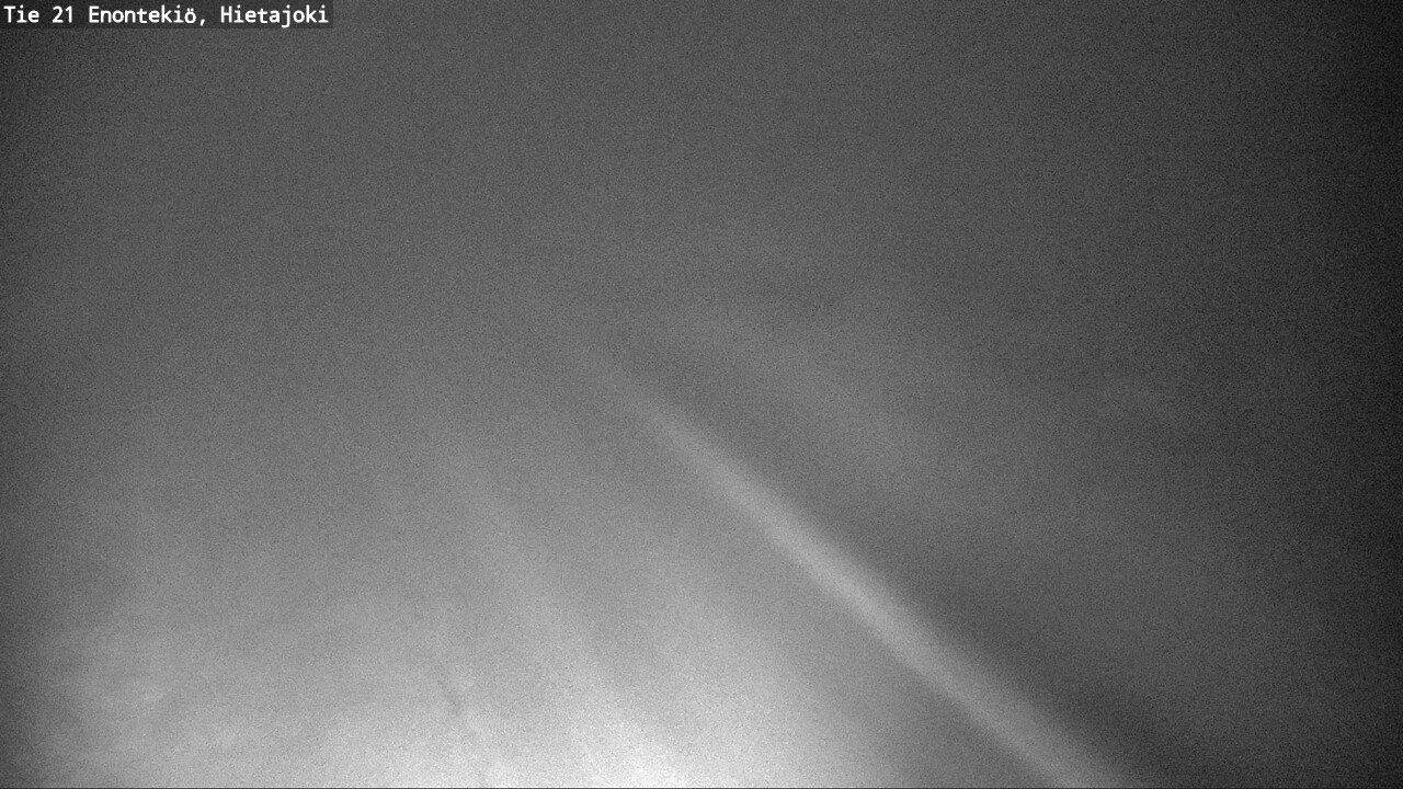 Weather Camera Image Väg 21 Enontekis, Hietajoki, Enontekiö, Lappi