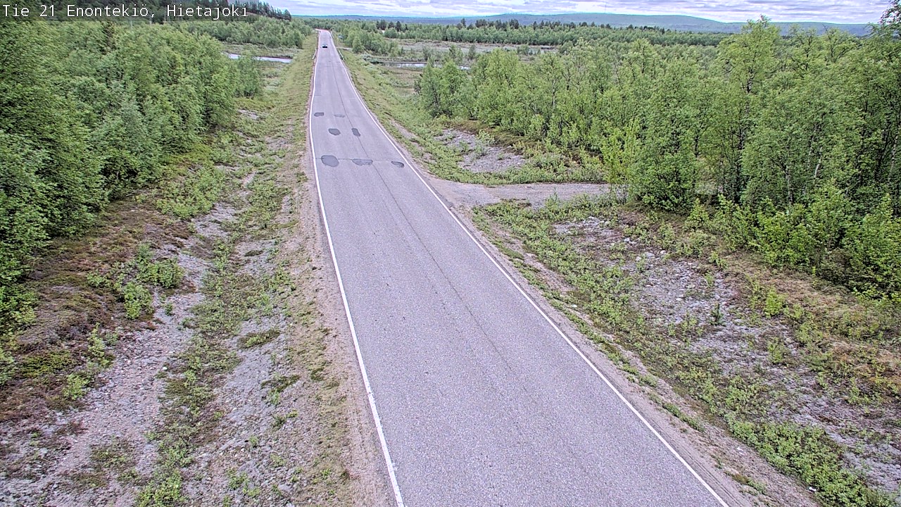 Kelikamerat Kuva Tie 21 Enontekiö, Hietajoki, Enontekiö, Lappi