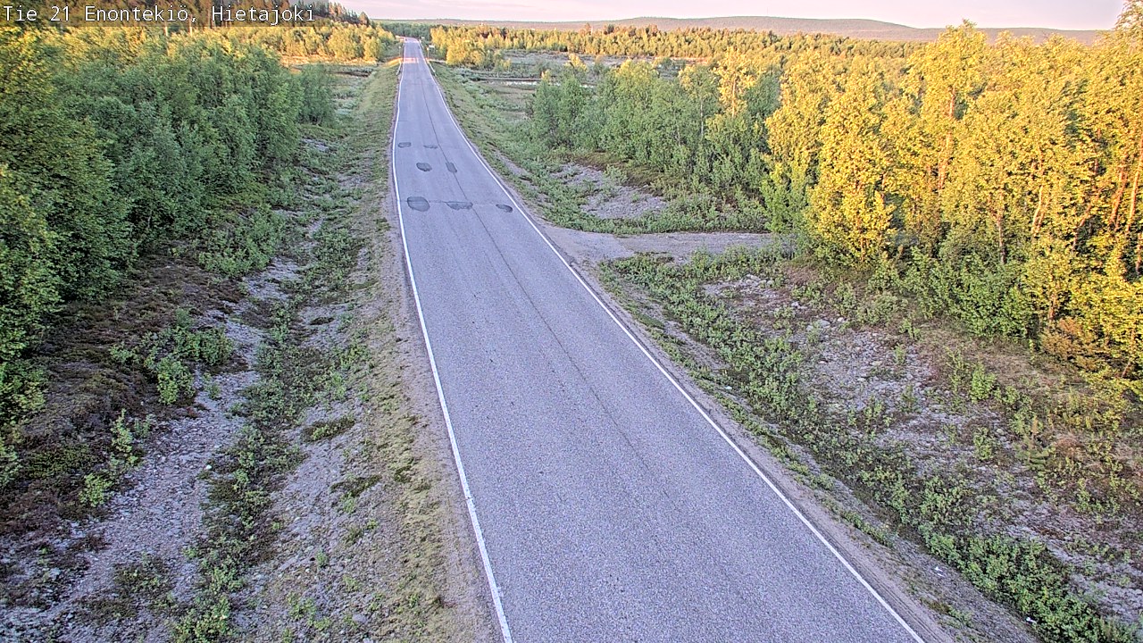 Kelikamerat Kuva Tie 21 Enontekiö, Hietajoki, Enontekiö, Lappi