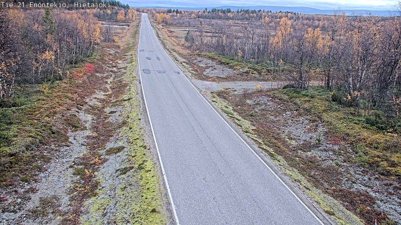 Kelikamerat Kuva Tie 21 Enontekiö, Hietajoki, Enontekiö, Lappi