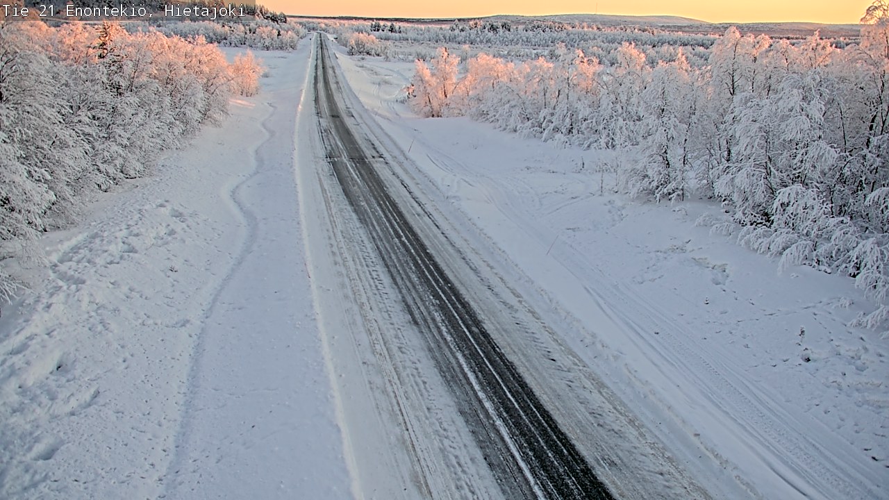 Kelikamerat Kuva Tie 21 Enontekiö, Hietajoki, Enontekiö, Lappi