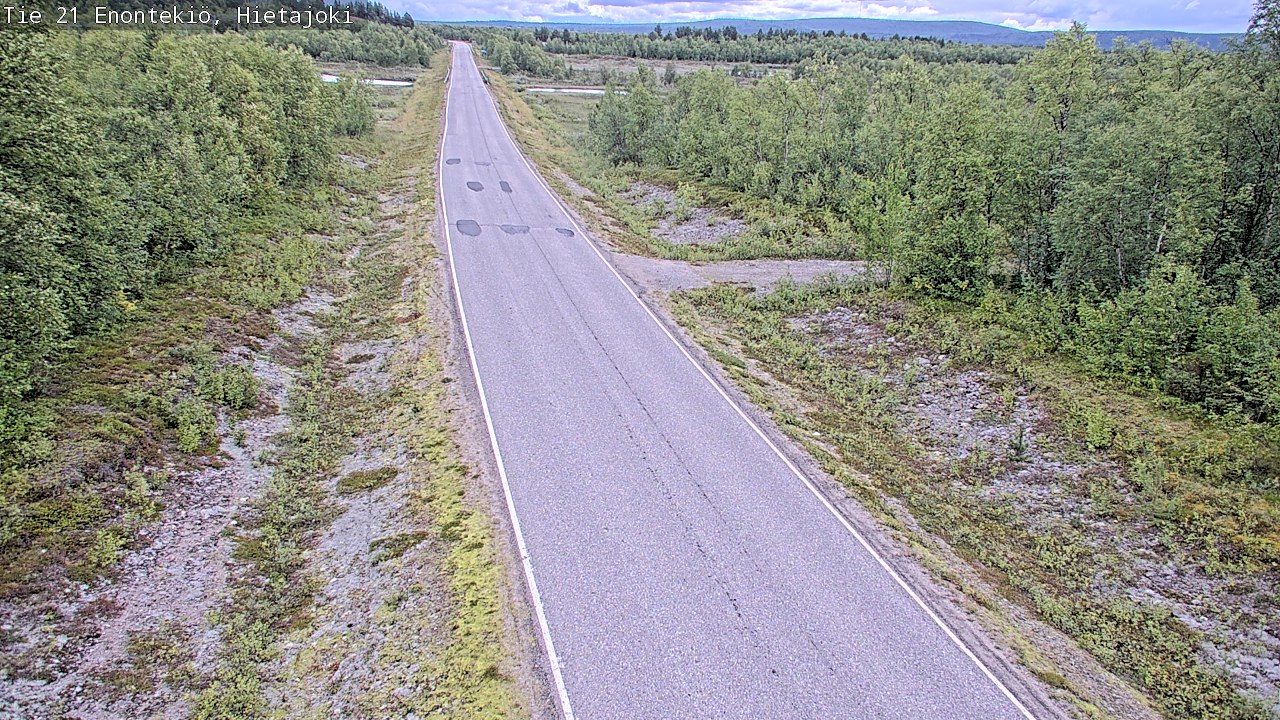 Kelikamerat Kuva Tie 21 Enontekiö, Hietajoki, Enontekiö, Lappi