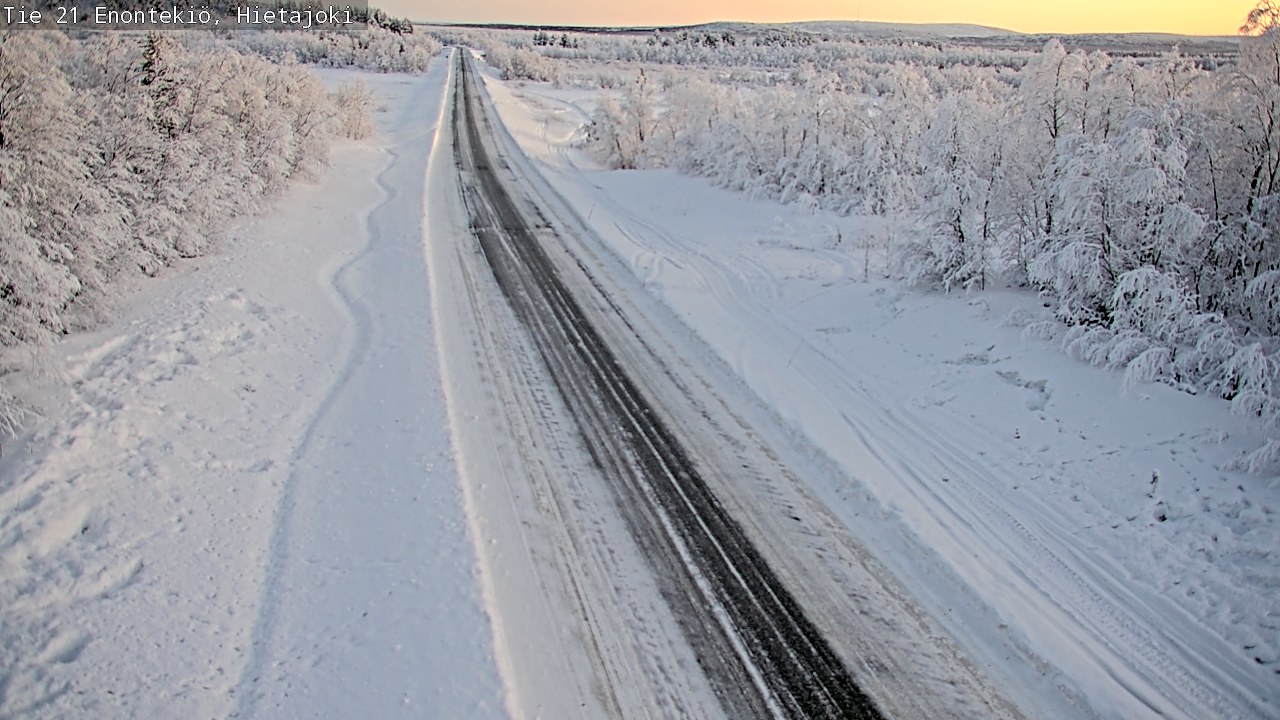 Kelikamerat Kuva Tie 21 Enontekiö, Hietajoki, Enontekiö, Lappi