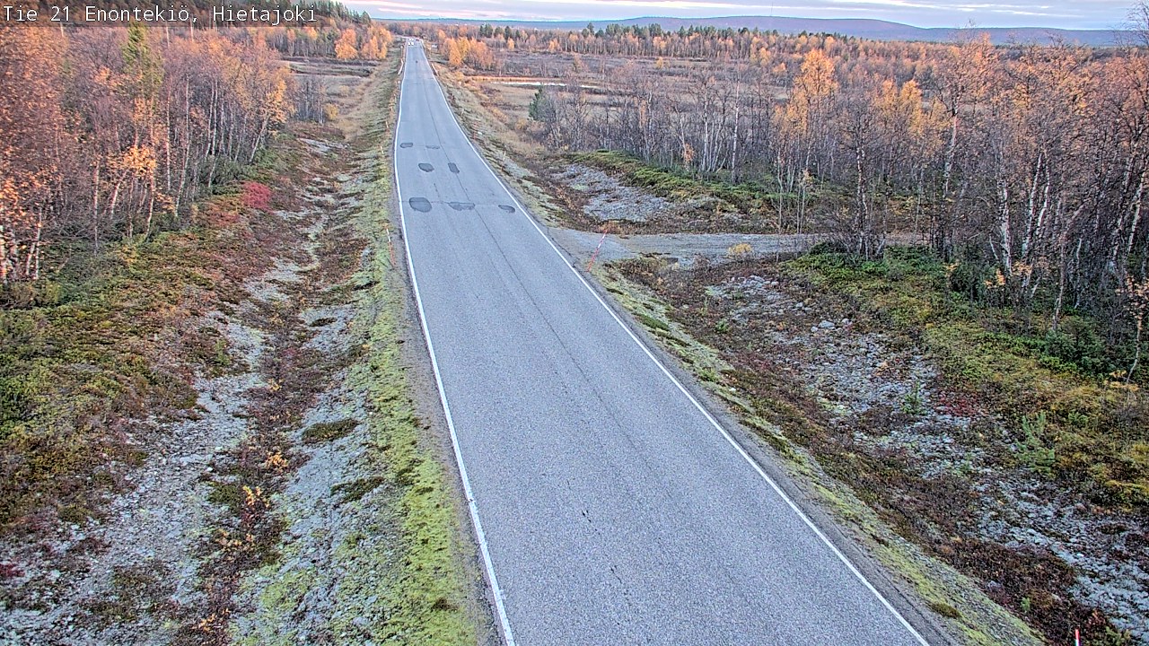 Kelikamerat Kuva Tie 21 Enontekiö, Hietajoki, Enontekiö, Lappi