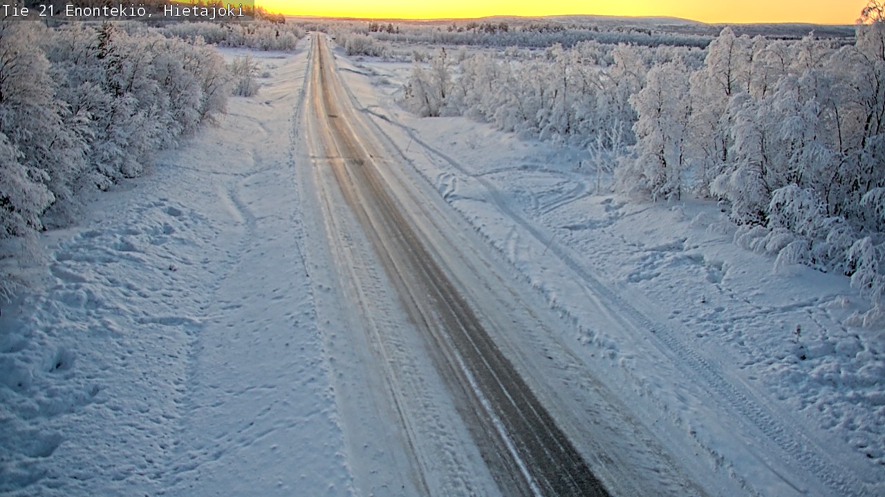 Kelikamerat Kuva Tie 21 Enontekiö, Hietajoki, Enontekiö, Lappi