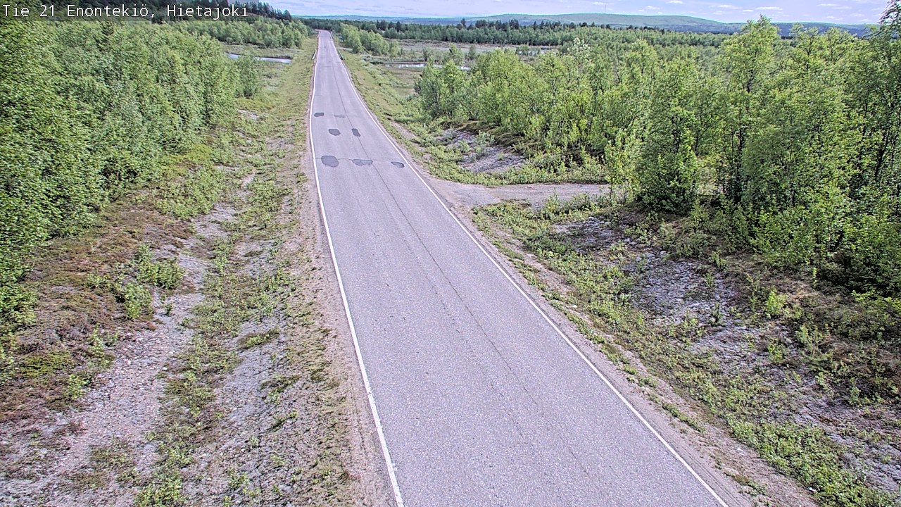 Kelikamerat Kuva Tie 21 Enontekiö, Hietajoki, Enontekiö, Lappi