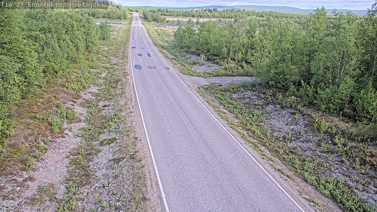 Kelikamerat Kuva Tie 21 Enontekiö, Hietajoki, Enontekiö, Lappi