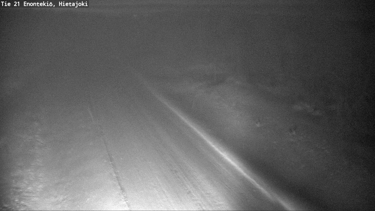 Weather Camera Image Väg 21 Enontekis, Hietajoki, Enontekiö, Lappi