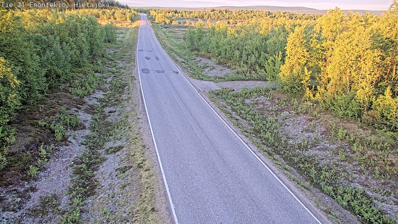 Kelikamerat Kuva Tie 21 Enontekiö, Hietajoki, Enontekiö, Lappi
