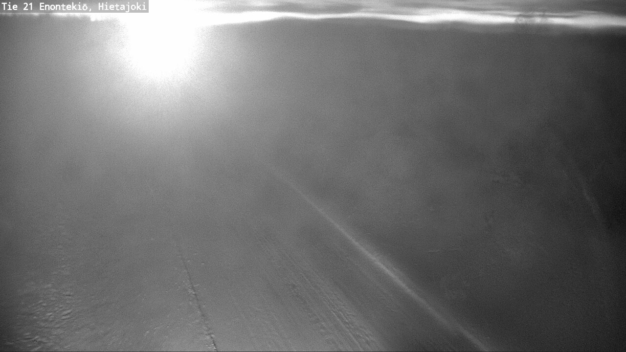 Weather Camera Image Väg 21 Enontekis, Hietajoki, Enontekiö, Lappi