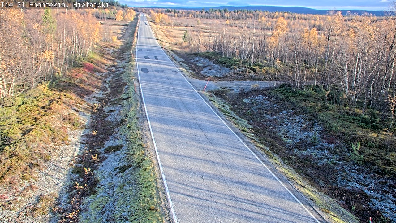Kelikamerat Kuva Tie 21 Enontekiö, Hietajoki, Enontekiö, Lappi