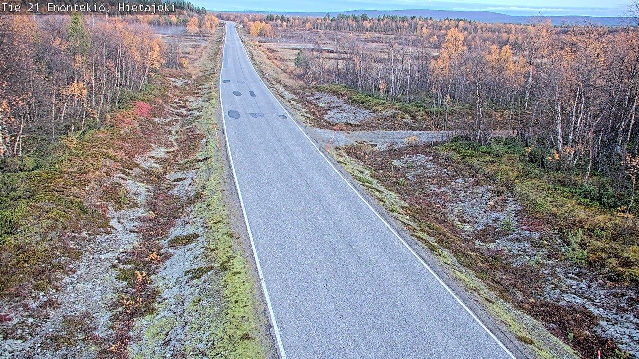 Kelikamerat Kuva Tie 21 Enontekiö, Hietajoki, Enontekiö, Lappi