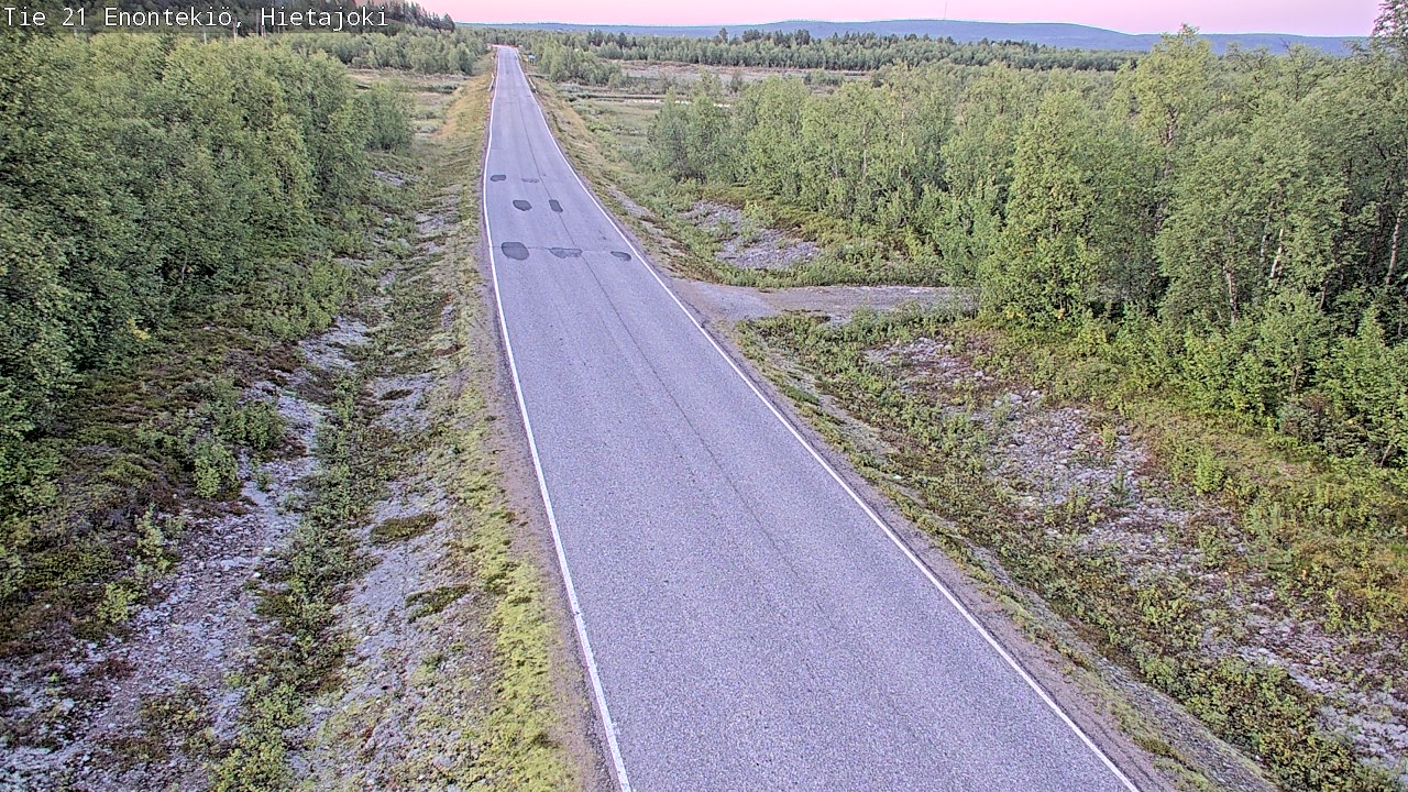 Kelikamerat Kuva Tie 21 Enontekiö, Hietajoki, Enontekiö, Lappi