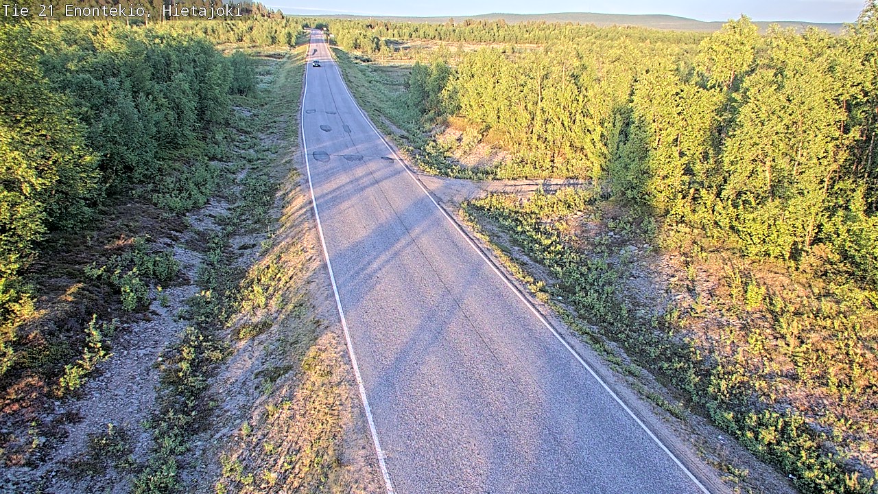 Kelikamerat Kuva Tie 21 Enontekiö, Hietajoki, Enontekiö, Lappi
