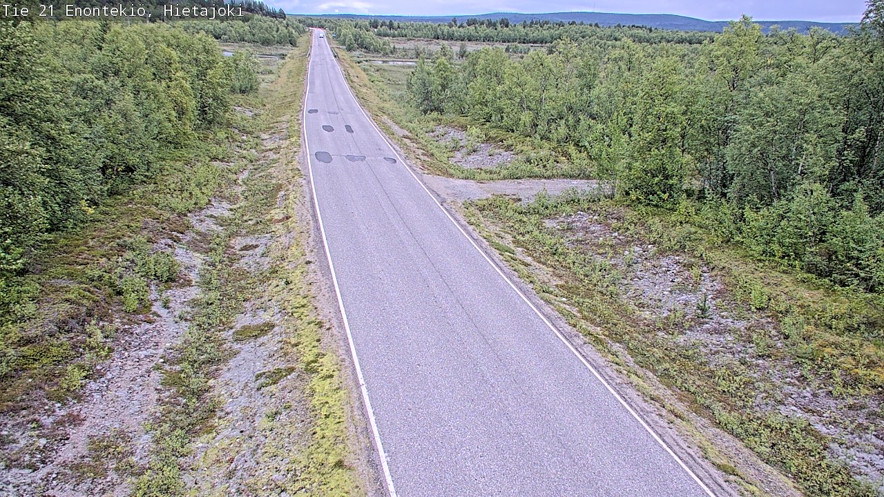 Kelikamerat Kuva Tie 21 Enontekiö, Hietajoki, Enontekiö, Lappi