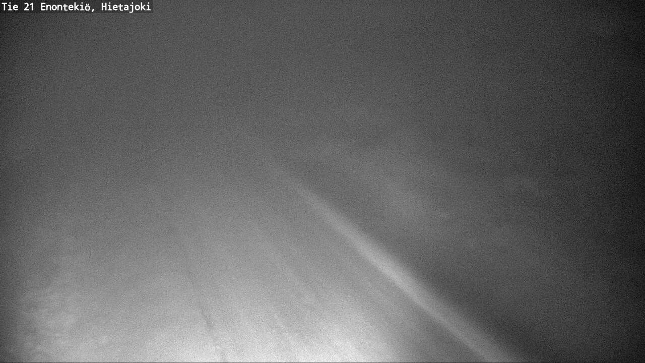 Weather Camera Image Väg 21 Enontekis, Hietajoki, Enontekiö, Lappi