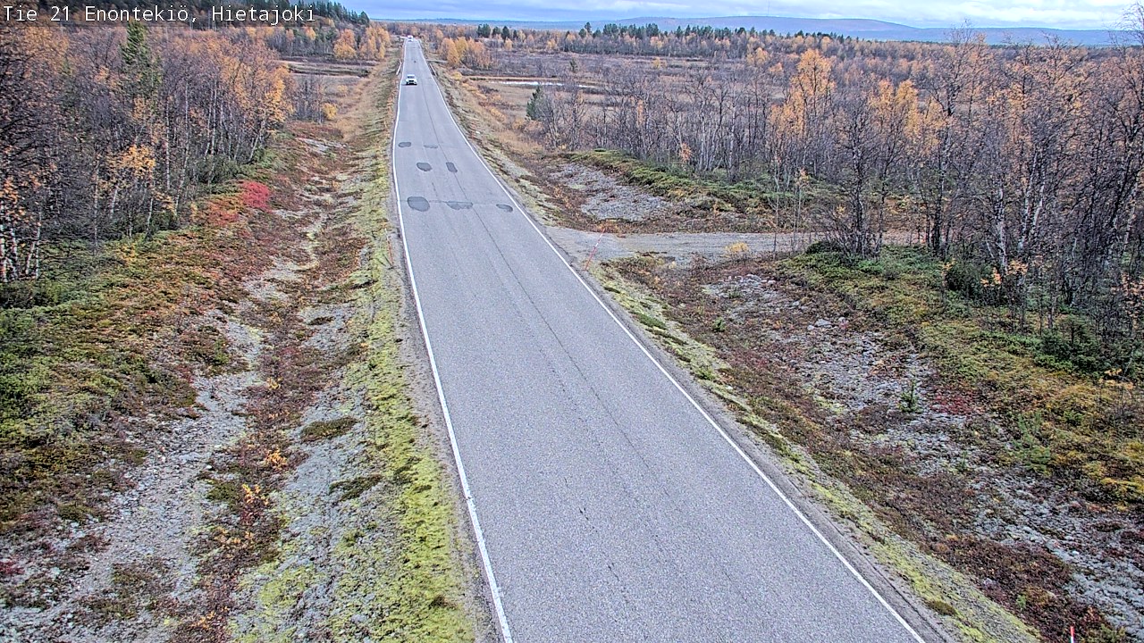 Kelikamerat Kuva Tie 21 Enontekiö, Hietajoki, Enontekiö, Lappi