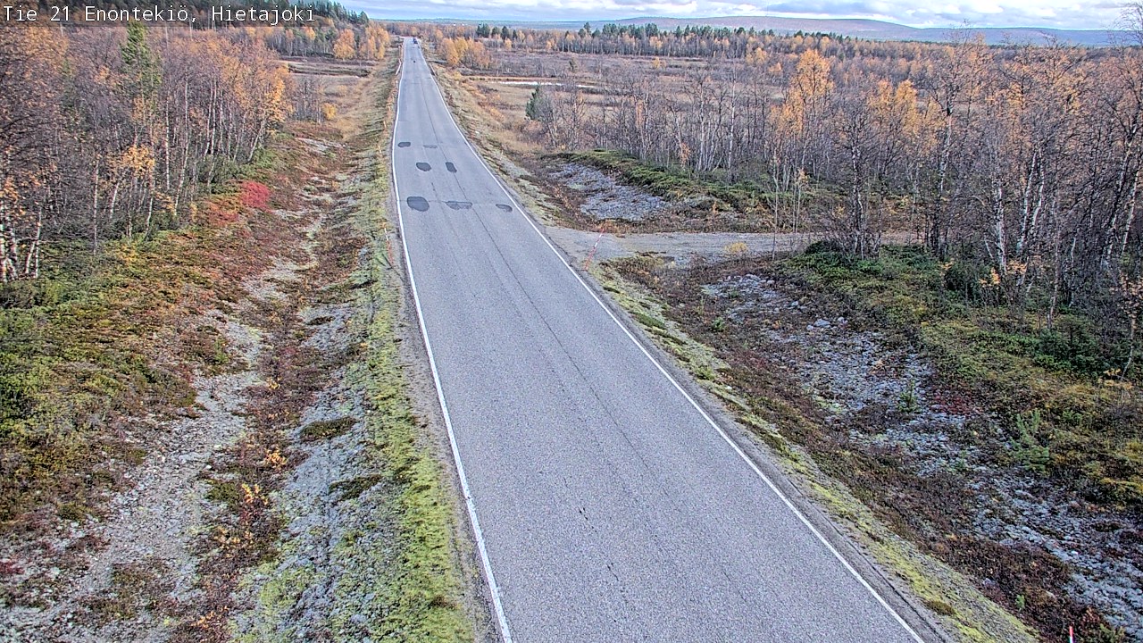 Kelikamerat Kuva Tie 21 Enontekiö, Hietajoki, Enontekiö, Lappi