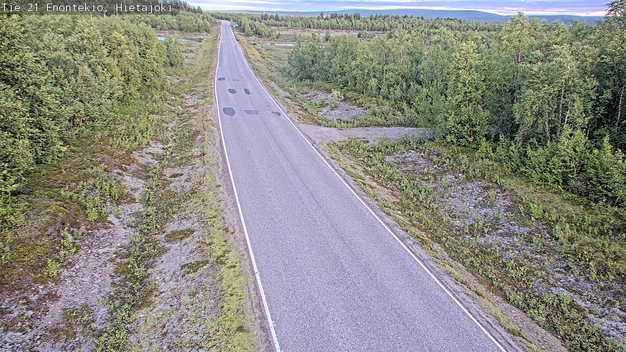 Kelikamerat Kuva Tie 21 Enontekiö, Hietajoki, Enontekiö, Lappi