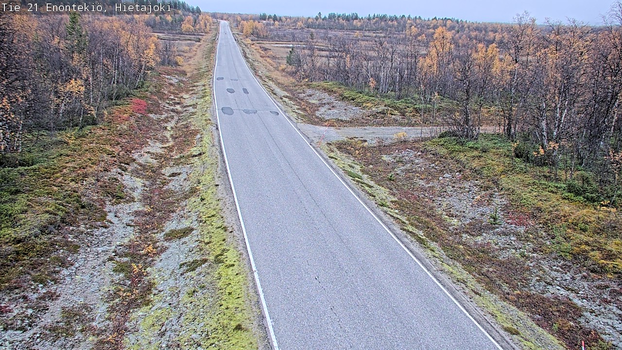 Kelikamerat Kuva Tie 21 Enontekiö, Hietajoki, Enontekiö, Lappi