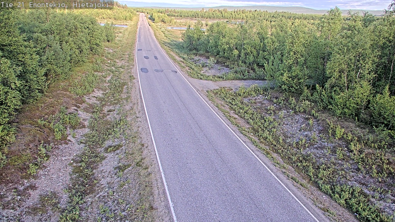 Kelikamerat Kuva Tie 21 Enontekiö, Hietajoki, Enontekiö, Lappi