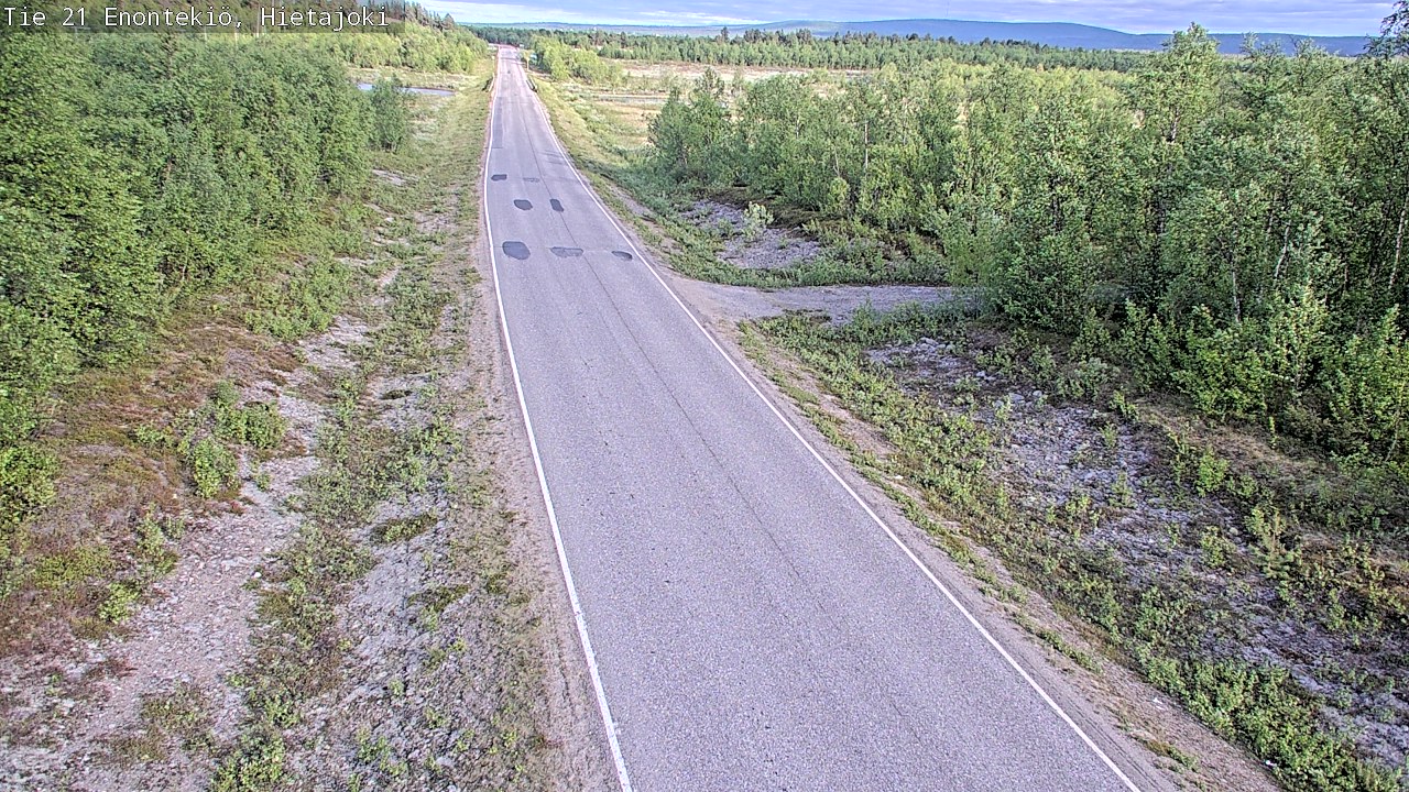 Kelikamerat Kuva Tie 21 Enontekiö, Hietajoki, Enontekiö, Lappi