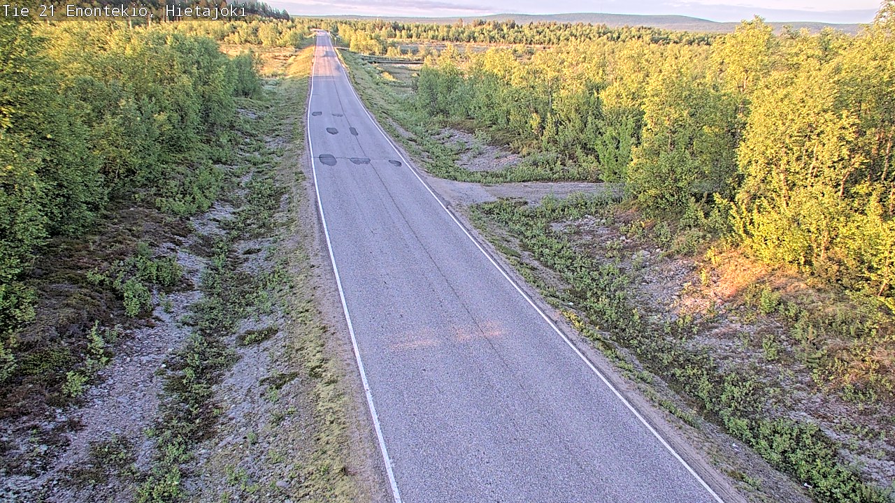 Kelikamerat Kuva Tie 21 Enontekiö, Hietajoki, Enontekiö, Lappi