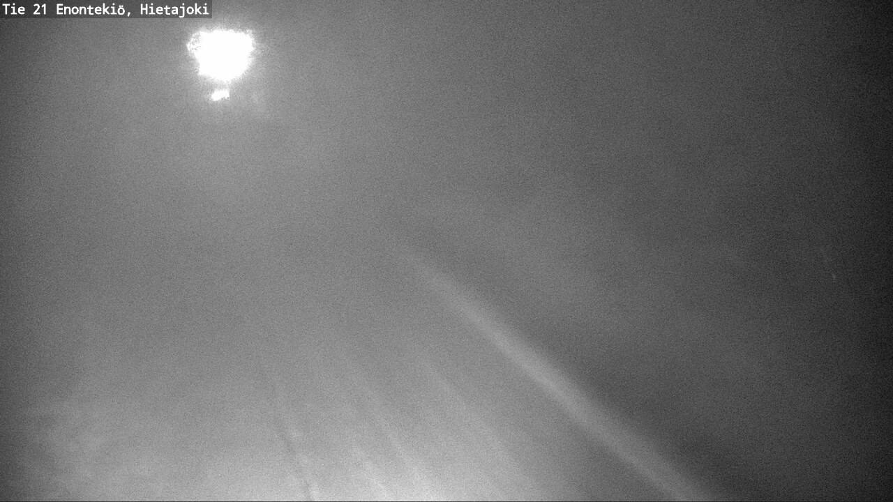 Weather Camera Image Väg 21 Enontekis, Hietajoki, Enontekiö, Lappi