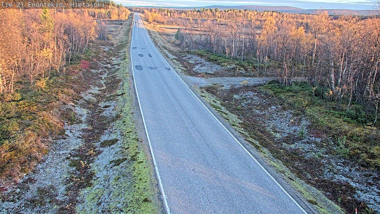 Kelikamerat Kuva Tie 21 Enontekiö, Hietajoki, Enontekiö, Lappi