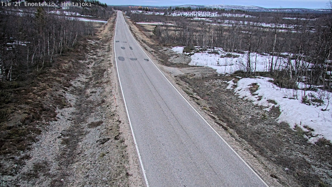Kelikamerat Kuva Tie 21 Enontekiö, Hietajoki, Enontekiö, Lappi