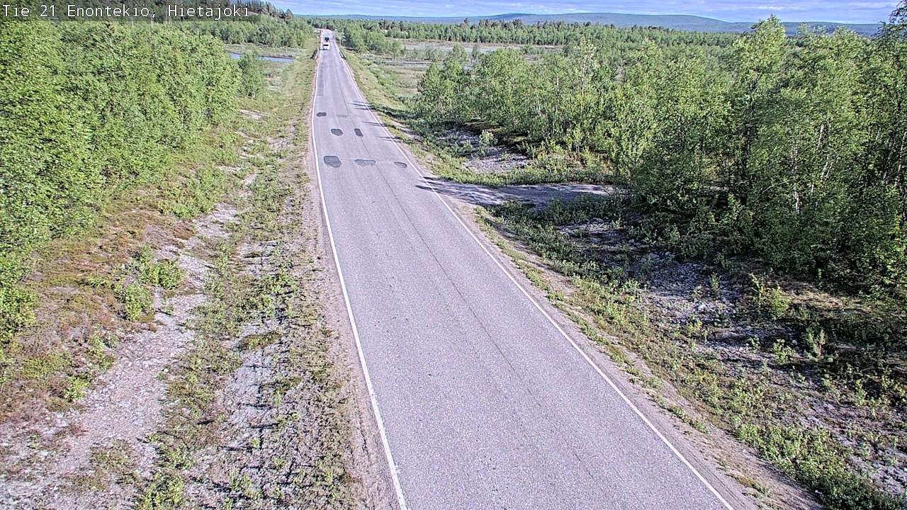 Kelikamerat Kuva Tie 21 Enontekiö, Hietajoki, Enontekiö, Lappi