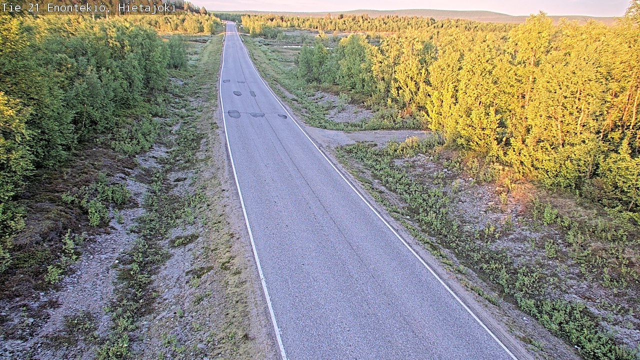 Kelikamerat Kuva Tie 21 Enontekiö, Hietajoki, Enontekiö, Lappi