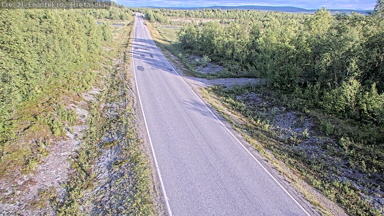 Kelikamerat Kuva Tie 21 Enontekiö, Hietajoki, Enontekiö, Lappi