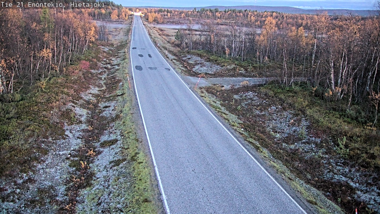 Kelikamerat Kuva Tie 21 Enontekiö, Hietajoki, Enontekiö, Lappi