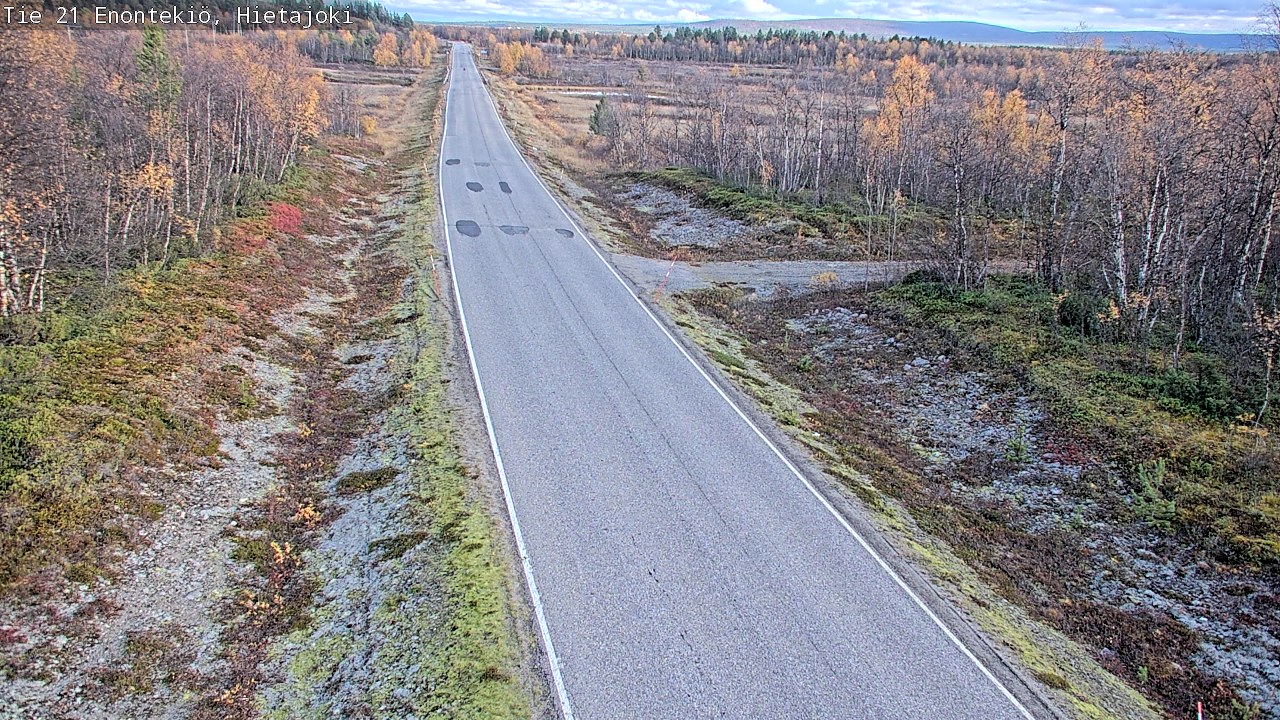 Kelikamerat Kuva Tie 21 Enontekiö, Hietajoki, Enontekiö, Lappi