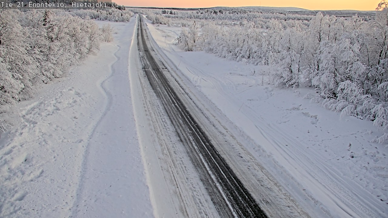 Kelikamerat Kuva Tie 21 Enontekiö, Hietajoki, Enontekiö, Lappi