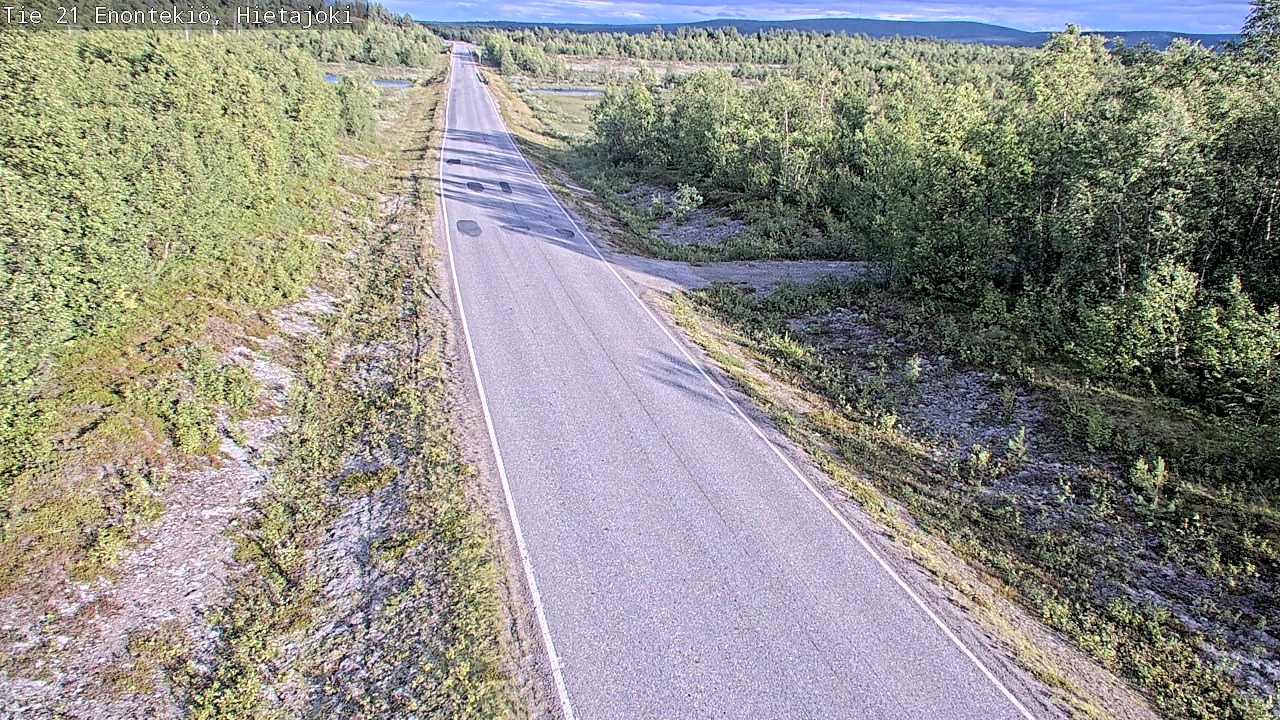 Kelikamerat Kuva Tie 21 Enontekiö, Hietajoki, Enontekiö, Lappi