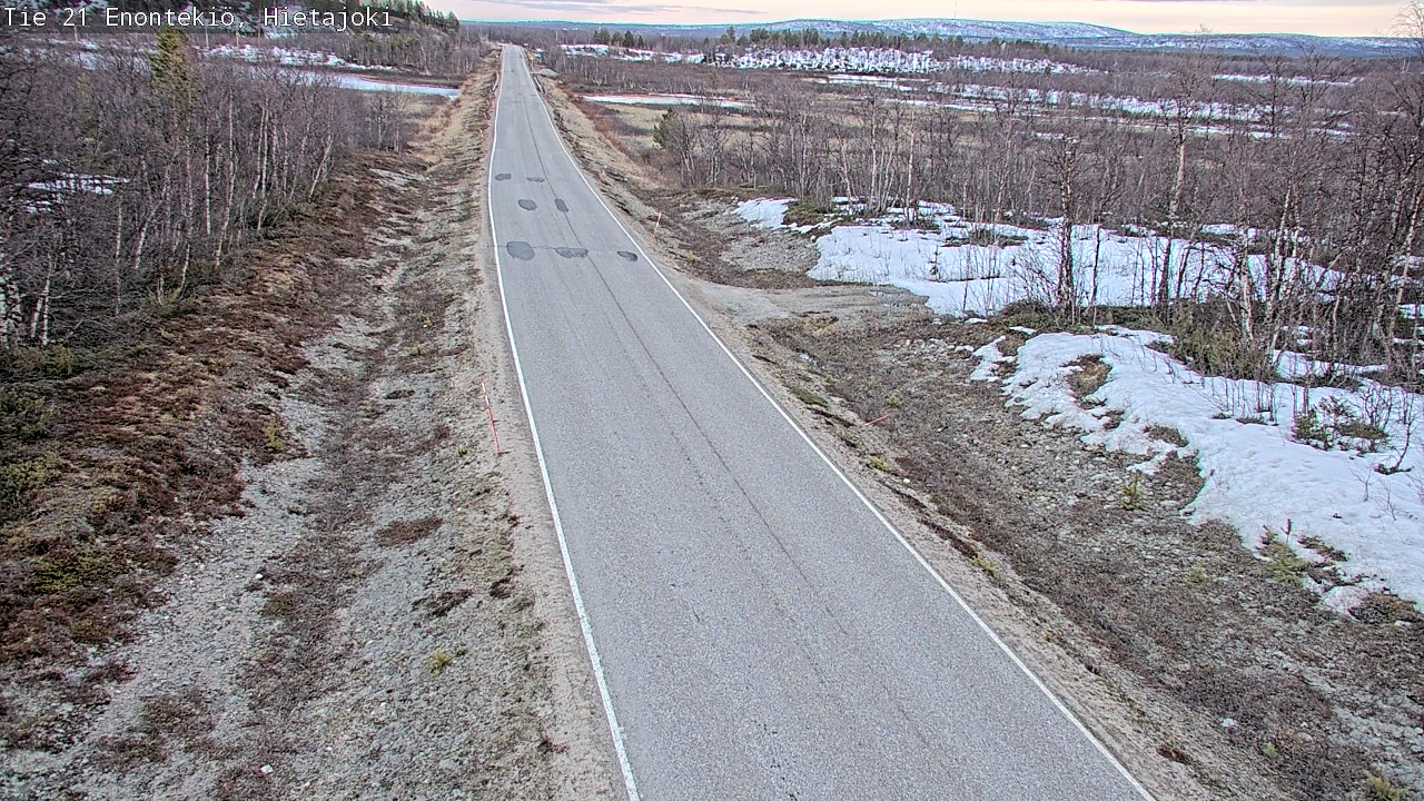 Kelikamerat Kuva Tie 21 Enontekiö, Hietajoki, Enontekiö, Lappi