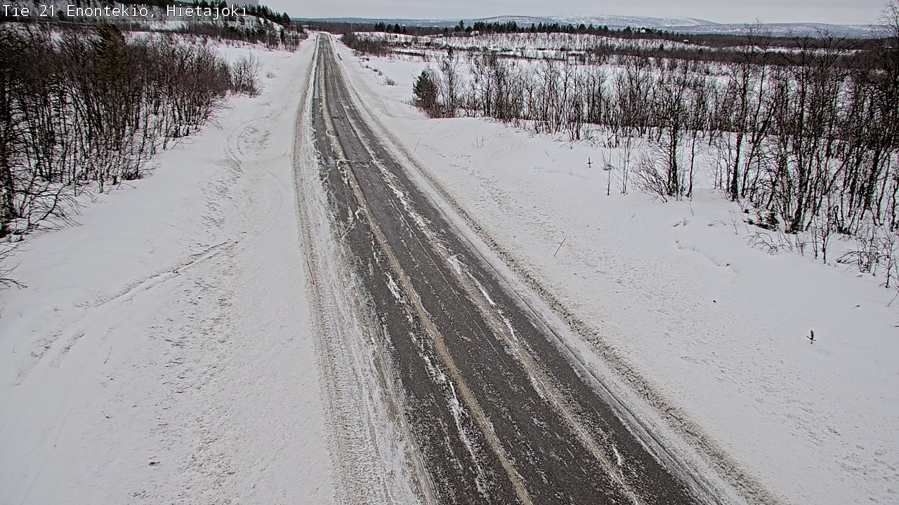 Kelikamerat Kuva Tie 21 Enontekiö, Hietajoki, Enontekiö, Lappi