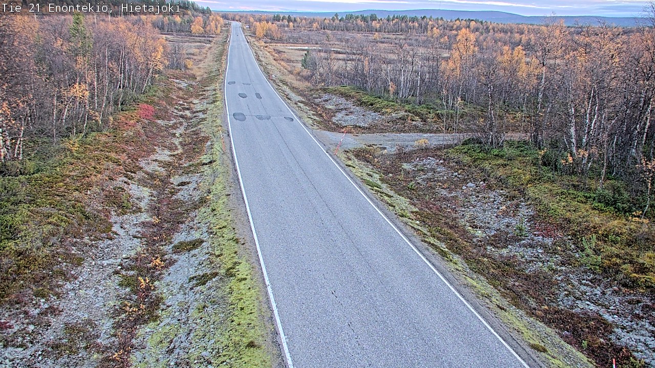 Kelikamerat Kuva Tie 21 Enontekiö, Hietajoki, Enontekiö, Lappi