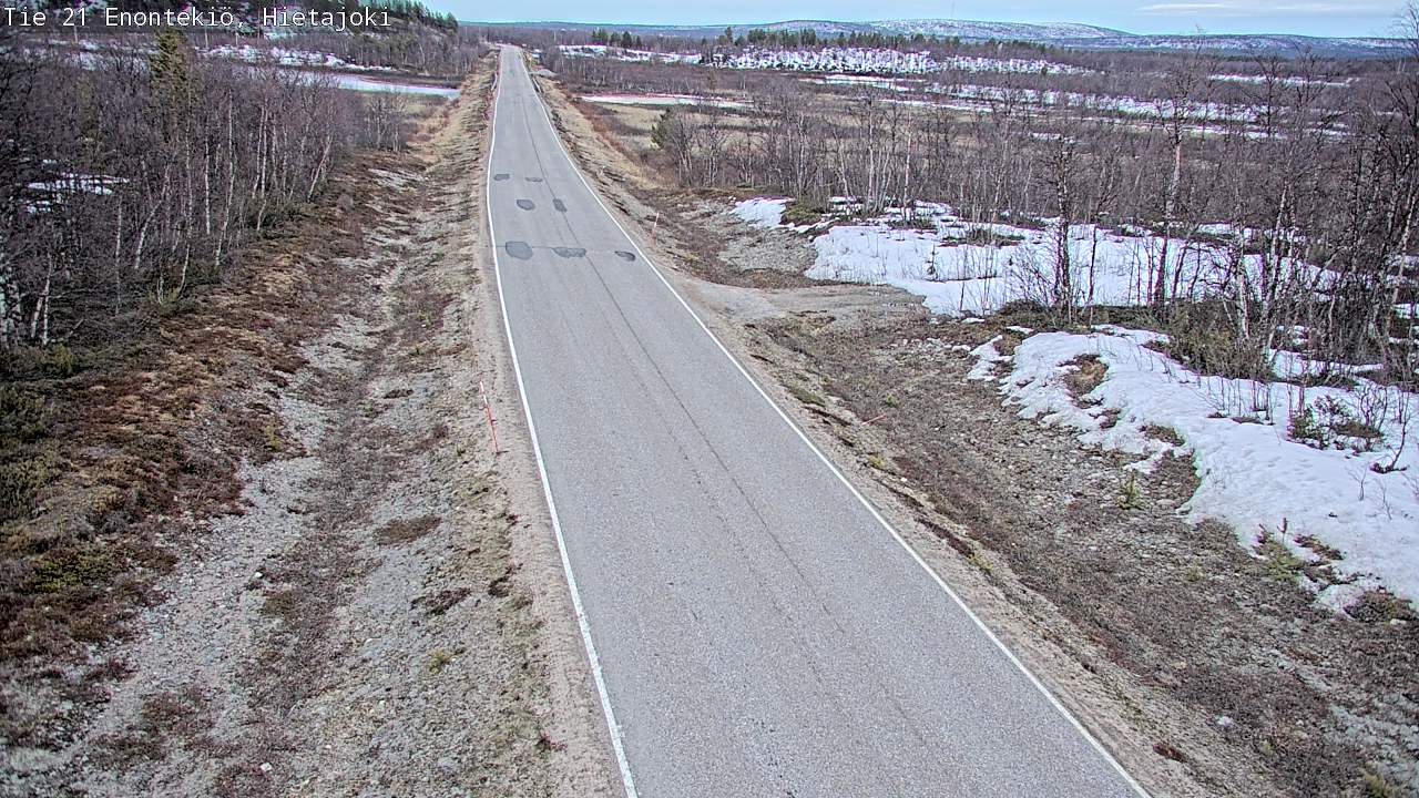 Kelikamerat Kuva Tie 21 Enontekiö, Hietajoki, Enontekiö, Lappi