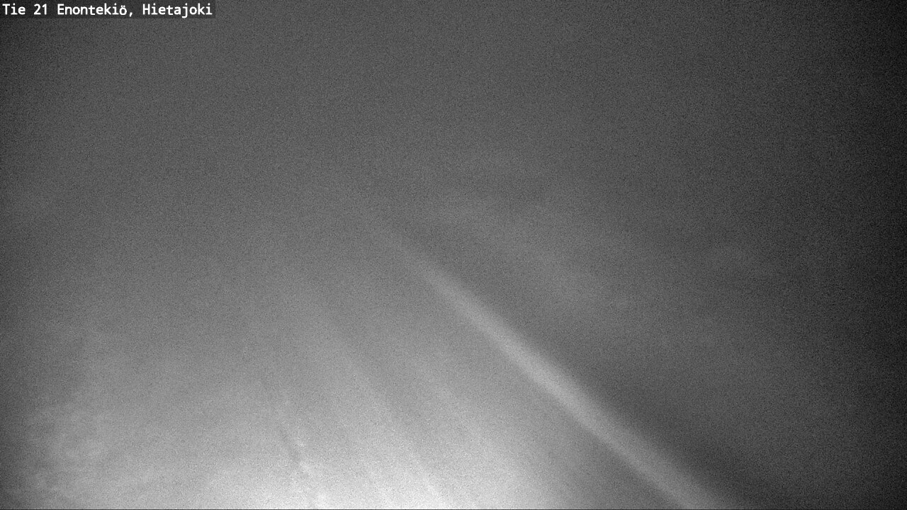 Weather Camera Image Väg 21 Enontekis, Hietajoki, Enontekiö, Lappi