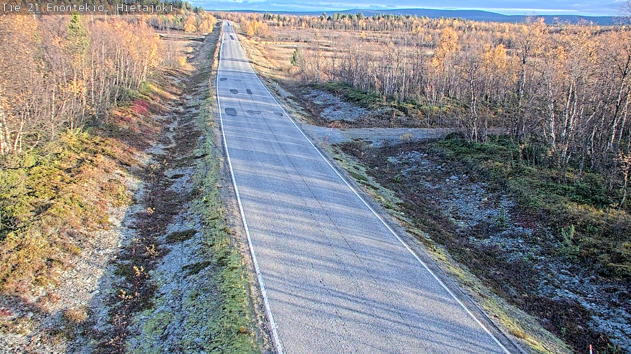 Kelikamerat Kuva Tie 21 Enontekiö, Hietajoki, Enontekiö, Lappi