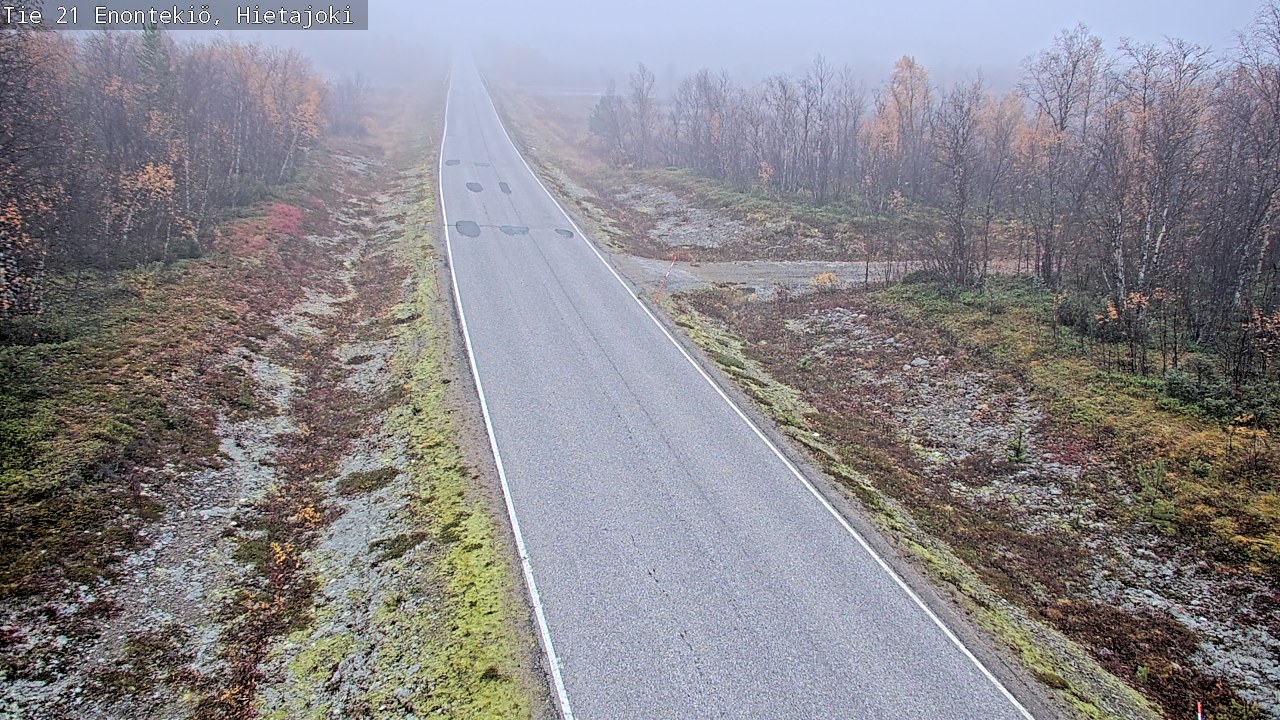 Kelikamerat Kuva Tie 21 Enontekiö, Hietajoki, Enontekiö, Lappi