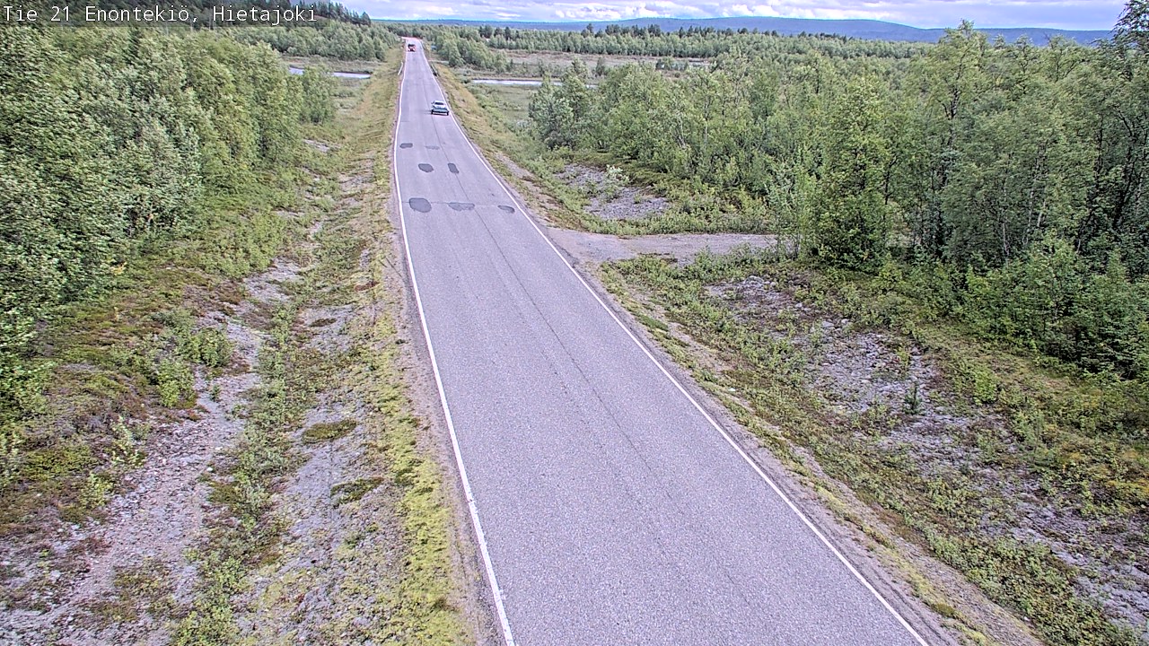 Kelikamerat Kuva Tie 21 Enontekiö, Hietajoki, Enontekiö, Lappi