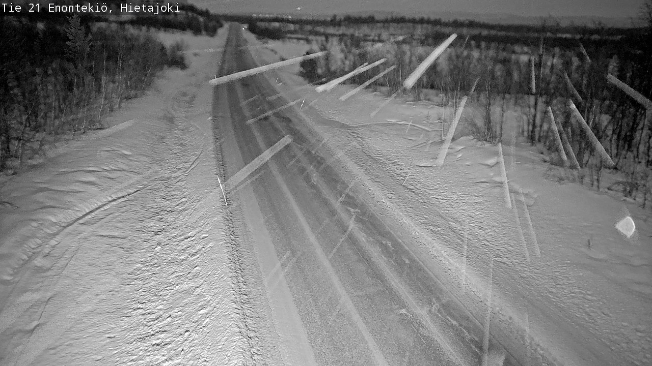 Kelikamerat Kuva Tie 21 Enontekiö, Hietajoki, Enontekiö, Lappi