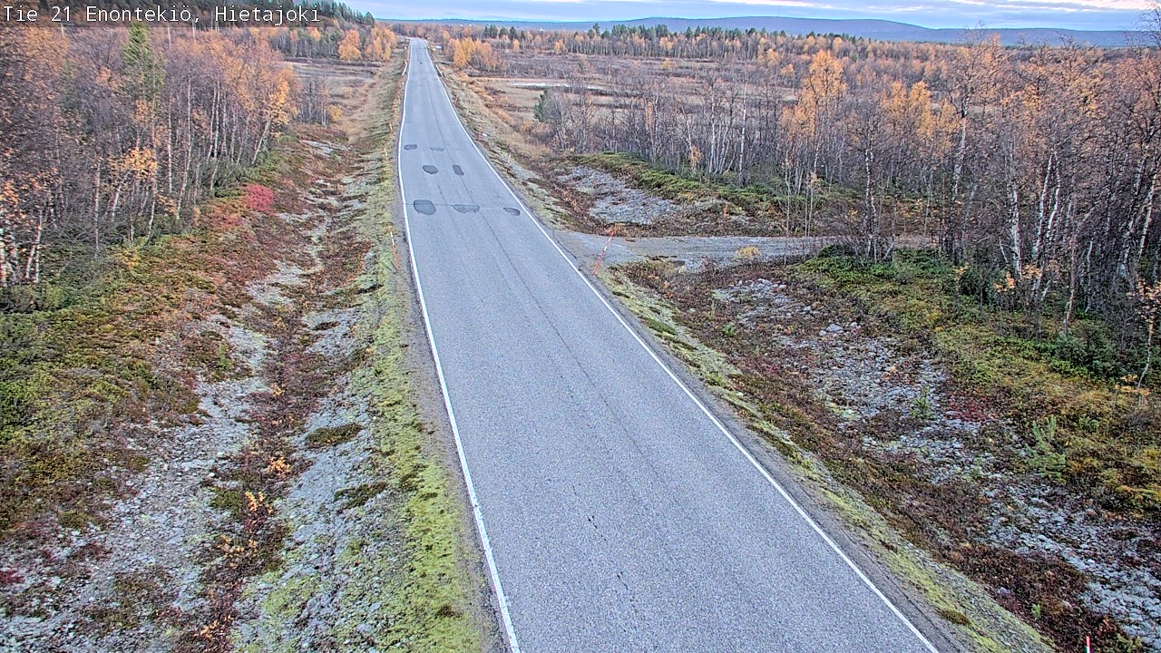 Kelikamerat Kuva Tie 21 Enontekiö, Hietajoki, Enontekiö, Lappi