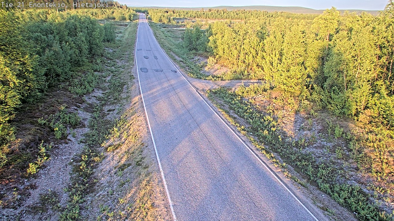 Kelikamerat Kuva Tie 21 Enontekiö, Hietajoki, Enontekiö, Lappi