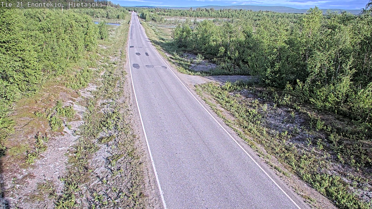 Kelikamerat Kuva Tie 21 Enontekiö, Hietajoki, Enontekiö, Lappi