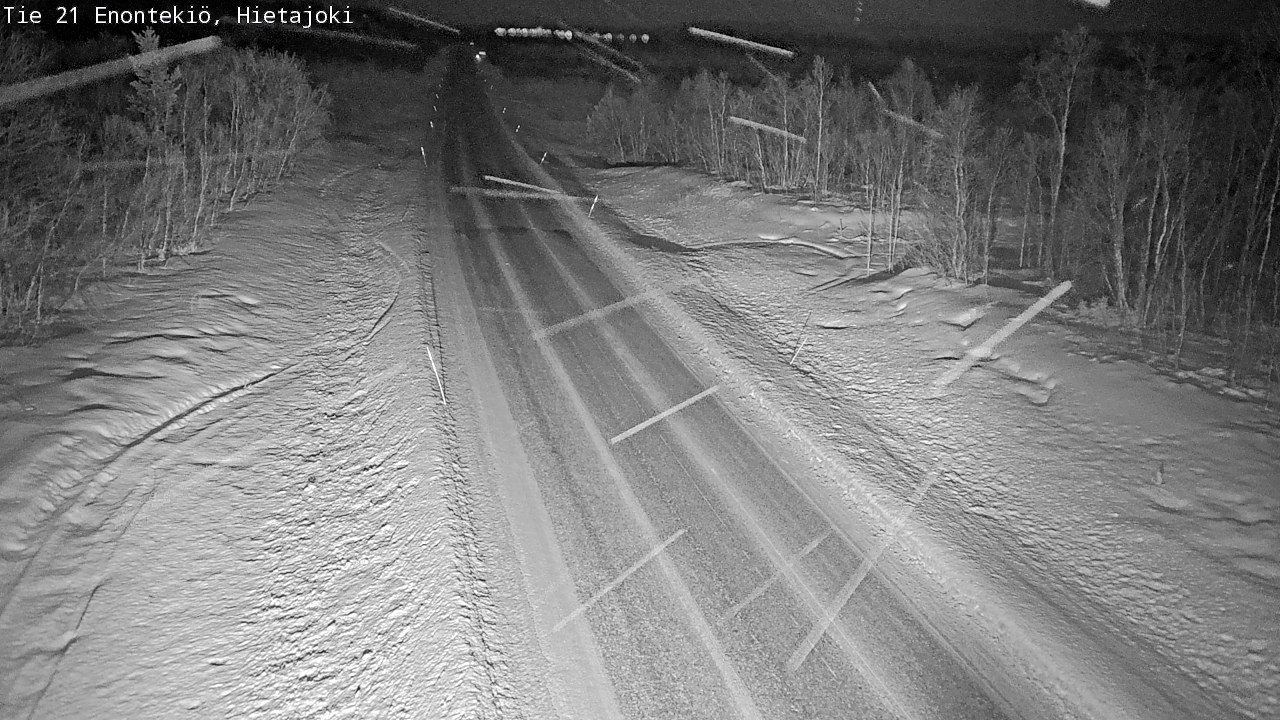 Kelikamerat Kuva Tie 21 Enontekiö, Hietajoki, Enontekiö, Lappi